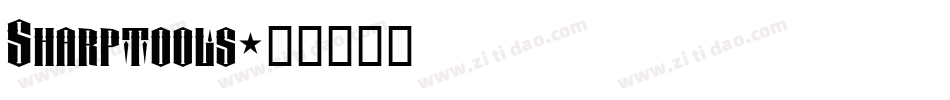 Sharptools字体转换