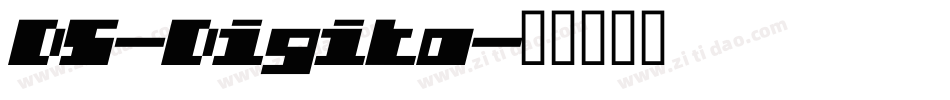 DS-Digita字体转换