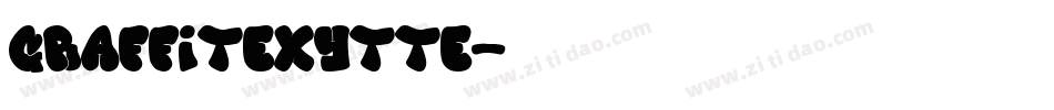 Graffitexytte字体转换