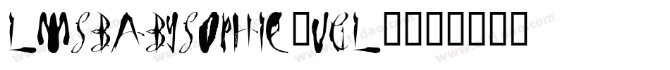LmsBabySophie-vgL4字体转换
