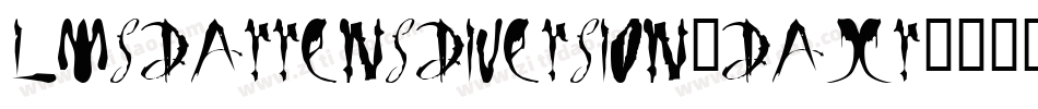 LmsDarrensDiversion-DaxR字体转换