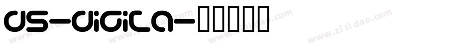 DS-Digita字体转换
