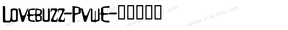 Lovebuzz-PvwE字体转换