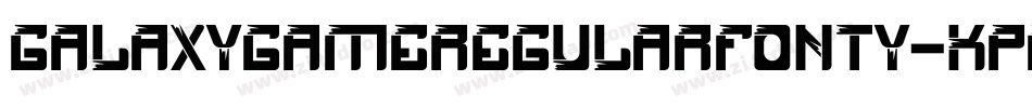 GalaxyGameRegularFonty-KPA7字体转换