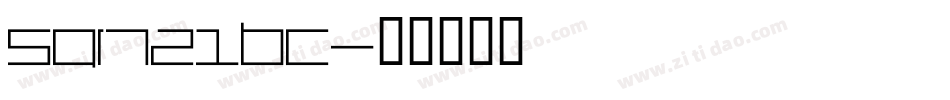 Sqr721bc字体转换