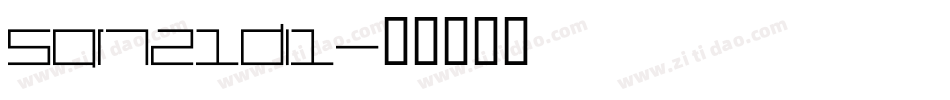 Sqr721di1字体转换
