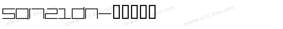 Sqr721dn字体转换