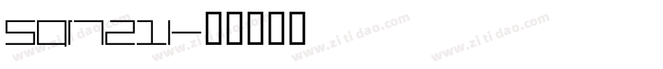 Sqr721i字体转换
