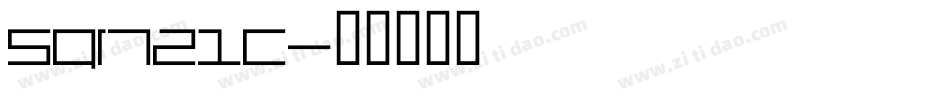 Sqr721c字体转换