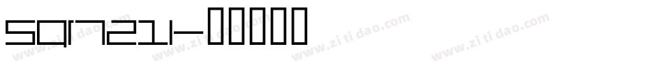 Sqr721i字体转换