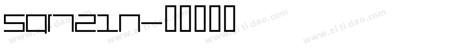 Sqr721n字体转换