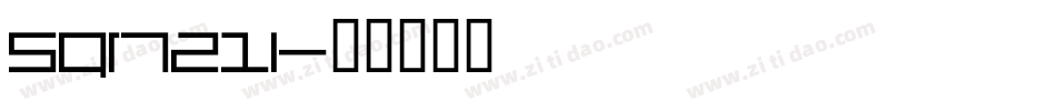 Sqr721i字体转换