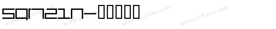 Sqr721n字体转换