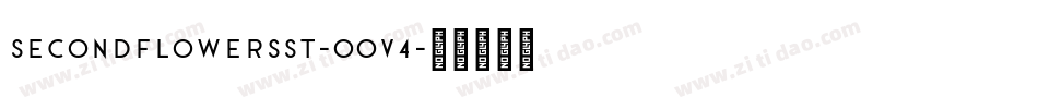 SecondFlowersSt-0oV4字体转换