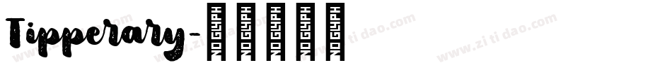 Tipperary字体转换