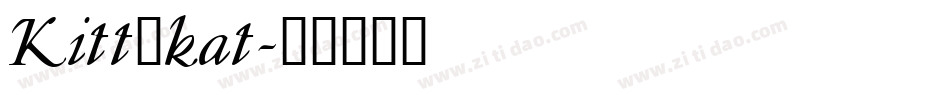 Kitt_kat字体转换