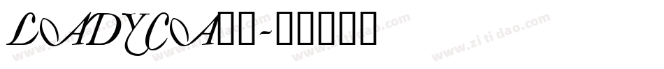 LADYCA__字体转换