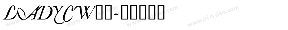 LADYCW__字体转换