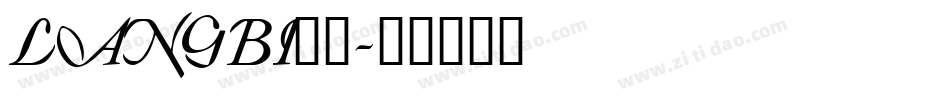 LANGBI__字体转换
