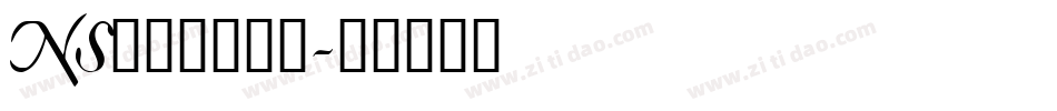 NS______字体转换