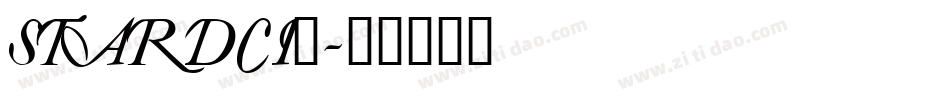STARDCI_字体转换