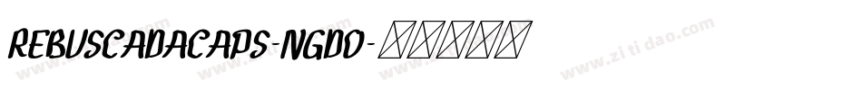 RebuscadaCaps-ngdO字体转换