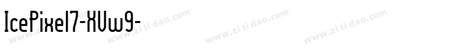 IcePixel7-XVw9字体转换