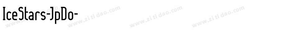 IceStars-JpDo字体转换