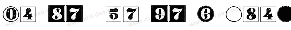 Tribalistica-Figures字体转换
