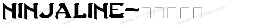 NinjaLine字体转换