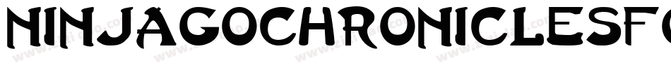 Ninjagochroniclesfont-ZXm8字体转换