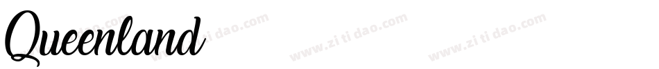 Queenland-2字体转换