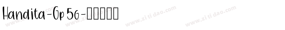 Handita-Gp5g字体转换
