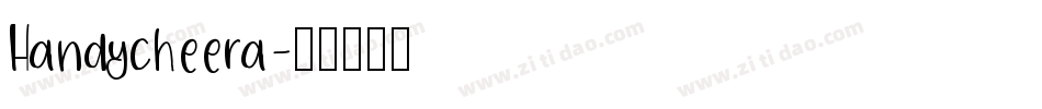 Handycheera字体转换