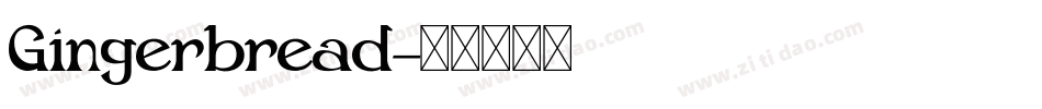 Gingerbread字体转换