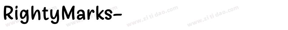 RightyMarks字体转换