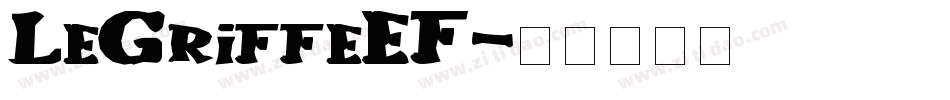 LeGriffeEF字体转换