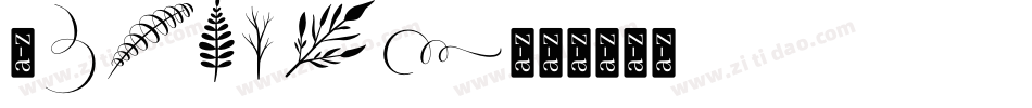 Glaston字体转换