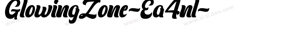 GlowingZone-Ea4nl字体转换