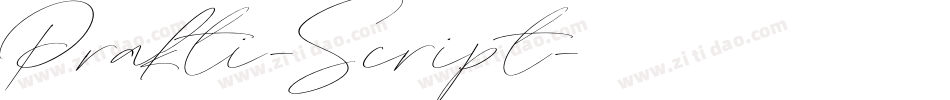 Prakti-Script字体转换