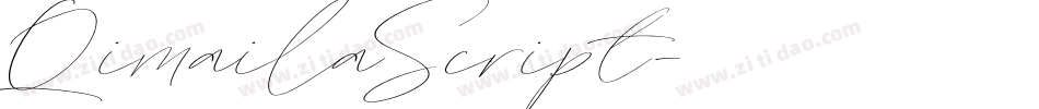 QimailaScript字体转换