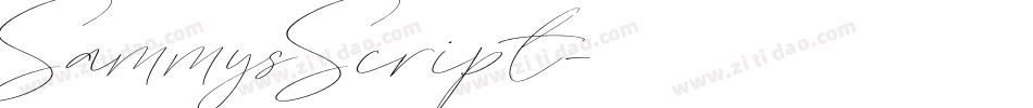 SammysScript字体转换