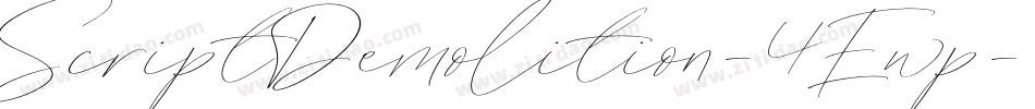 ScriptDemolition-4Ewp字体转换
