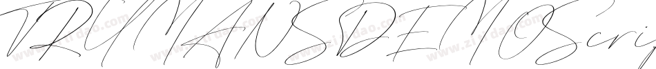 TRUMANSDEMOScript字体转换