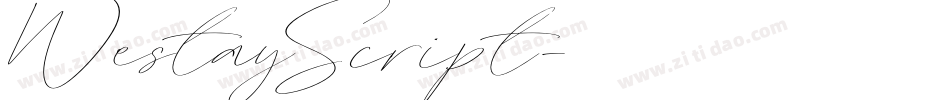 WestayScript字体转换
