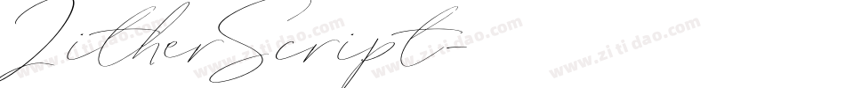 ZitherScript字体转换