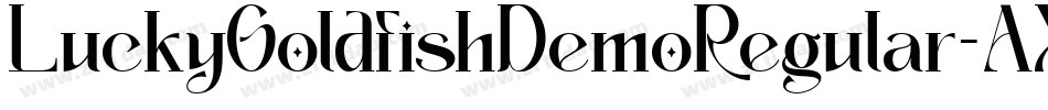 LuckyGoldfishDemoRegular-AXJp字体转换