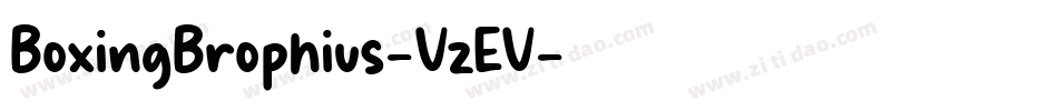 BoxingBrophius-VzEV字体转换