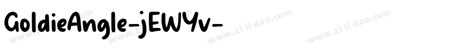 GoldieAngle-jEWYv字体转换