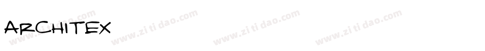 architex字体转换